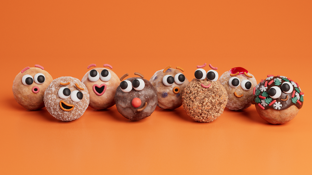 The Little Holiday Munchkin - MUNCHKINS® Donut Hole Treats - Dunkin'