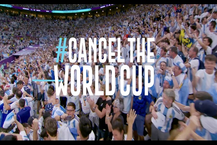 Cancel the World Cup - Cardiovascular health awareness message - Fundación Cardiológica Argentina