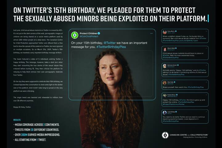 Happy Birthday, Twitter - Not for profit - Canadian Centre for Child Protection