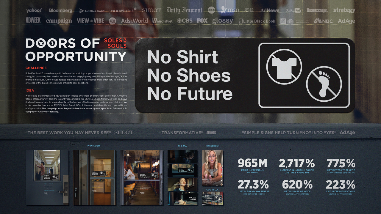 Doors of Opportunity - Non-Proft - Soles4Souls