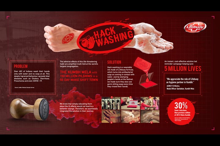 Hackwashing - Soap - Lifebuoy