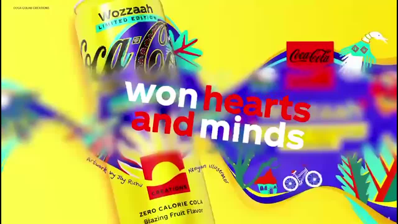 COCA-COLA CREATIONS WOZZAAH - THE FIRST COKE OUT OF AFRICA - Coca-Cola Wozzaah - The Coca-Cola Company
