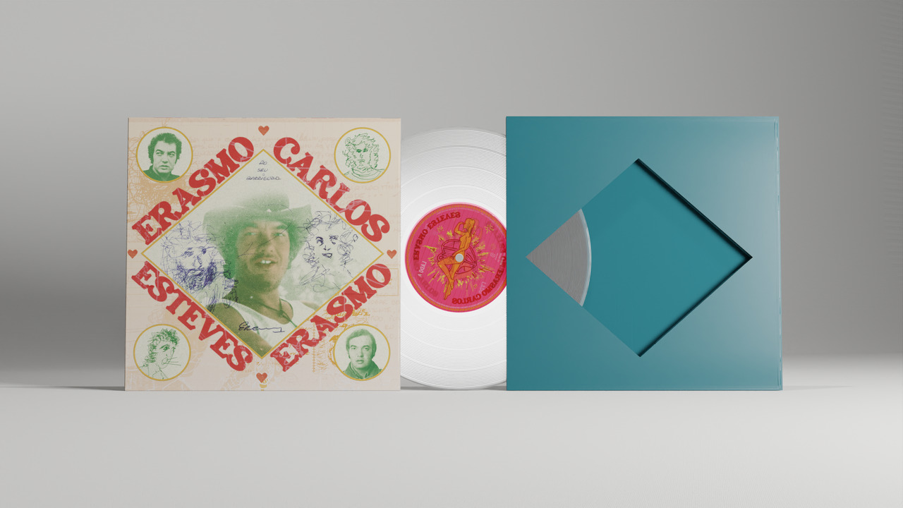Erasmo Carlos - Erasmo Esteves - 2024 - Equipe de Design da Som Livre João Ferro e Victor Corrêa