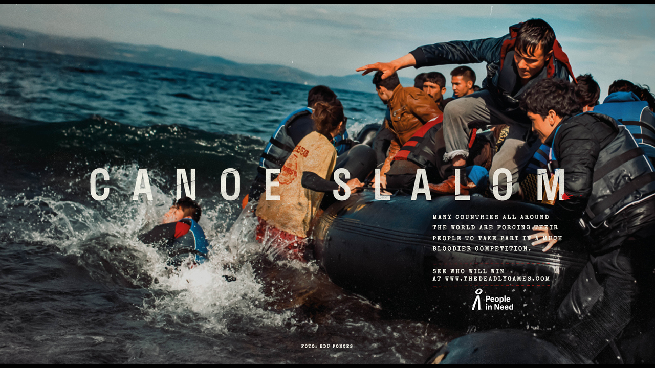 Deadly Games - Awareness campaign - People in Need
