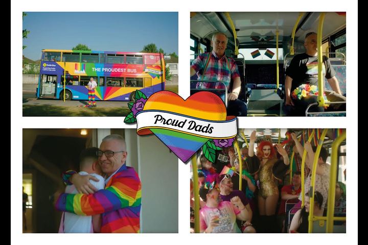 Proud Dads - Dublin Bus- Pride - 