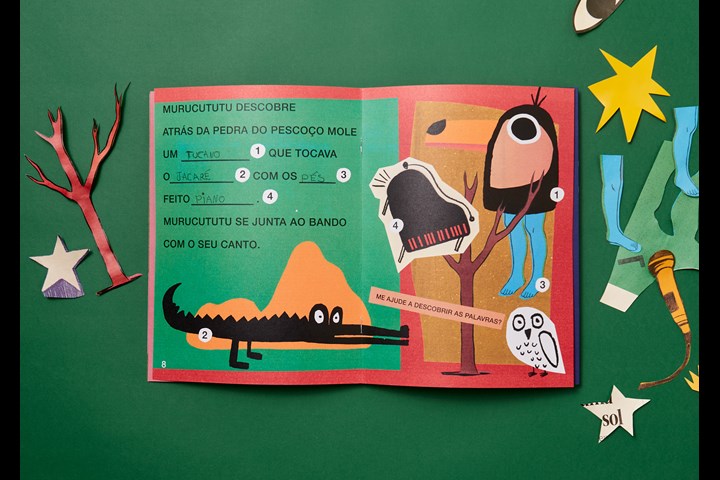 Murucututu - Festival para crianças - 2024 - Design gráfico: Filipe Lampejo e Gabriela Vaz Coordenação geral: Anaís Della Croce e Gabriel Murilo Realização: Aventura