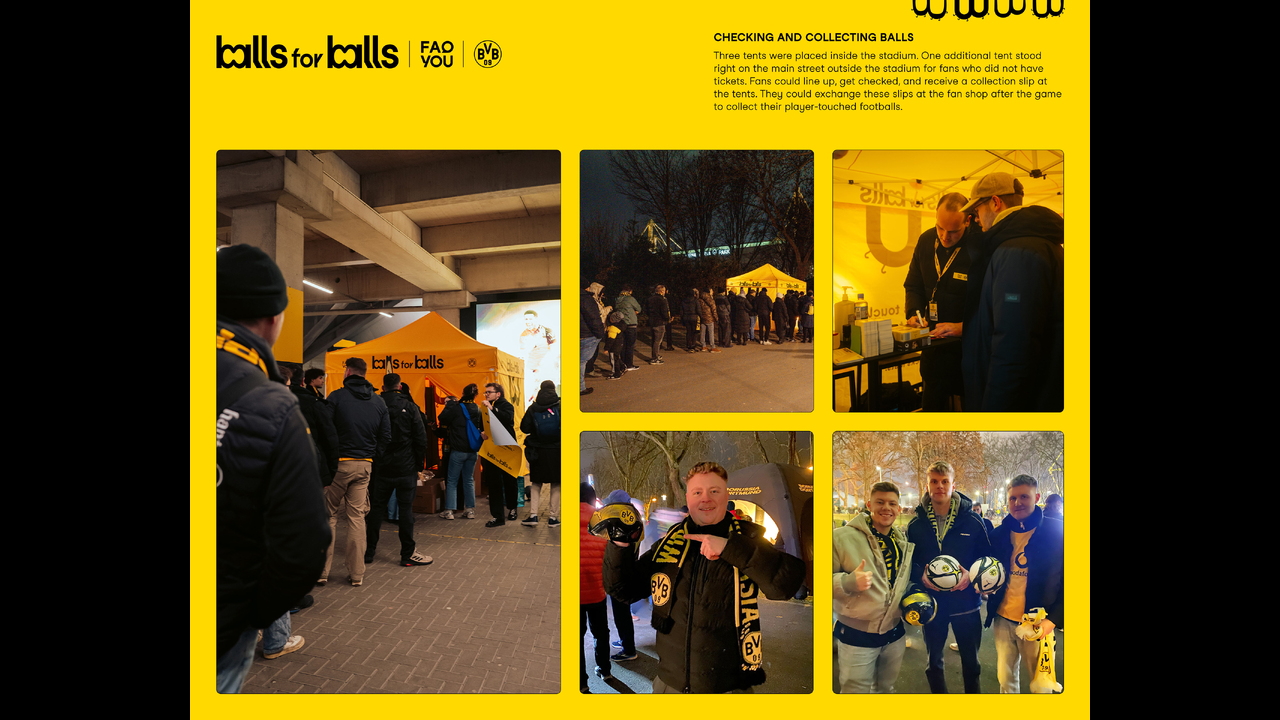 Balls for Balls - Health Awareness & Advocacy - FAQ YOU / Borussia Dortmund