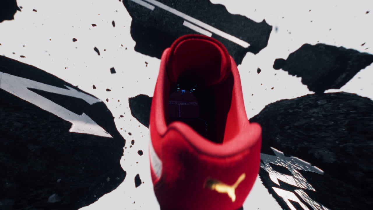 Speed cat (puma) - CG/VFX: CLAN @clanhub x AVE @ave.warriors - AMAZING RED