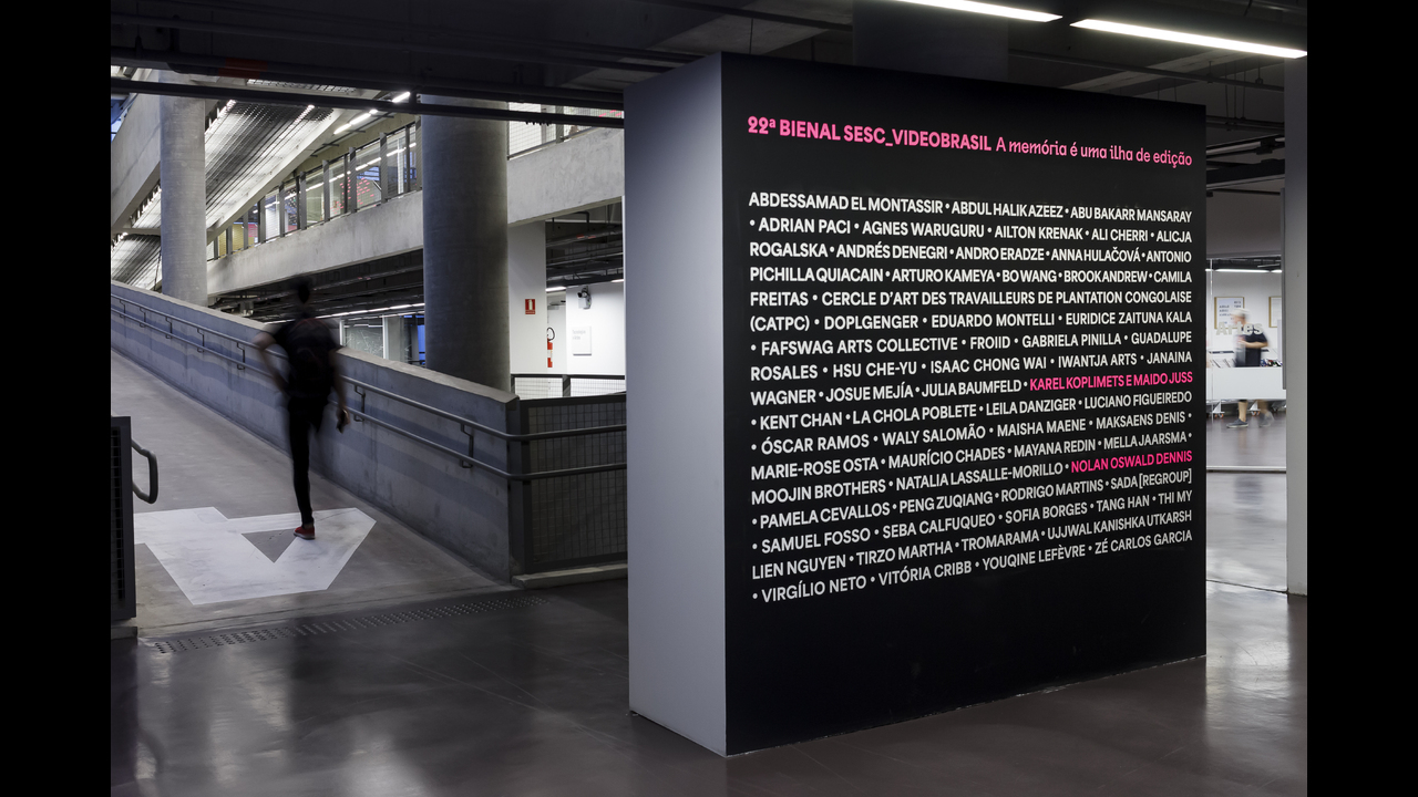 22º Bienal Sesc_Videobrasil | Especial 40 anos – A memória é uma ilha de edição - 2023 - 