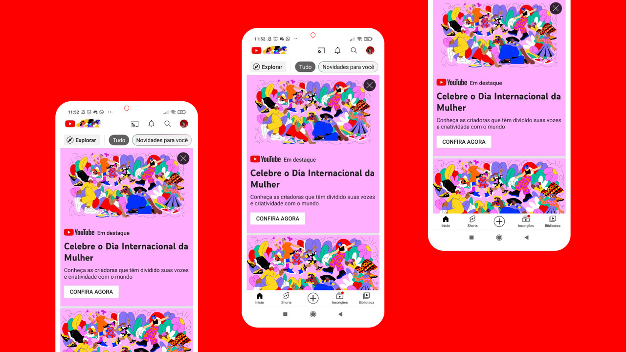 Yoodle Dia Internacional das Mulheres - 2022 - 