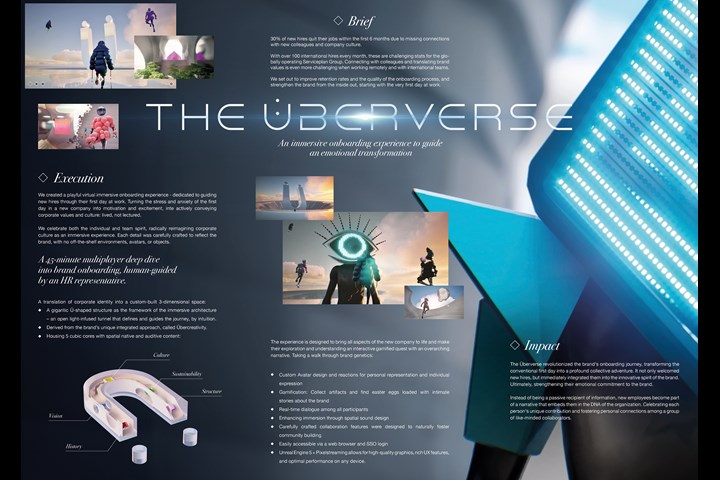 The Überverse - An Immersive Onboarding Experience - Onboarding Experience - Serviceplan Group