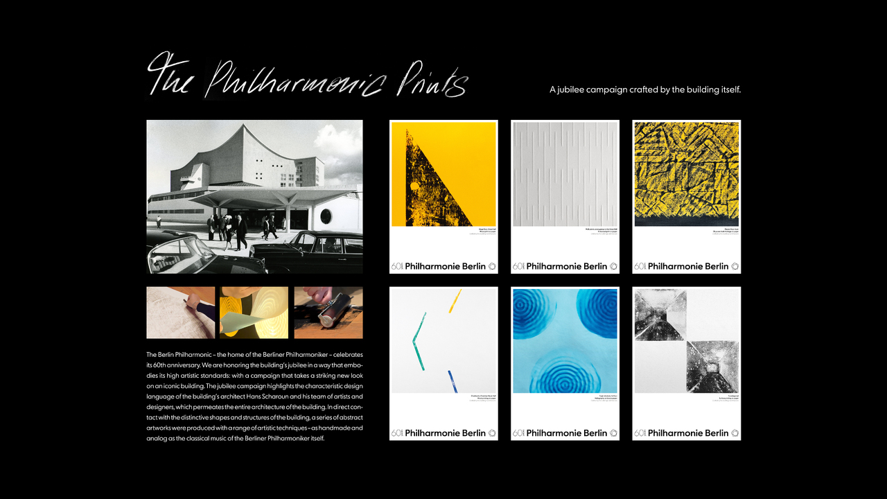 The Philharmonic Prints - Berliner Philharmoniker - Berliner Philharmonie