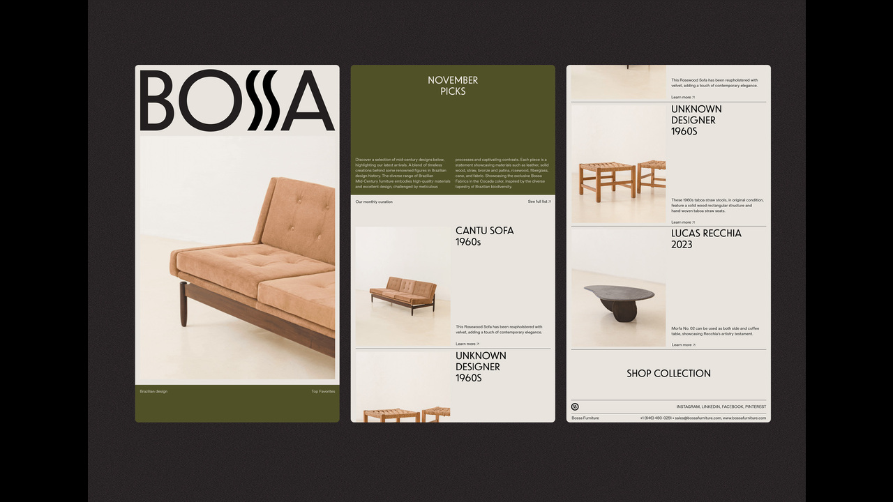 Bossa Furniture - 2024 - U.I.WD.