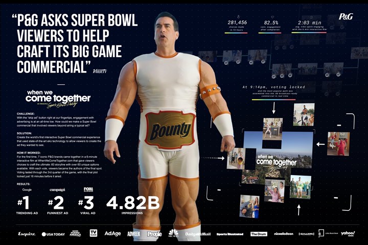 When We Come Together - CPG - Bounty, Charmin, Old Spice, Head & Shoulders, Olay, Febreze, Mr. Clean