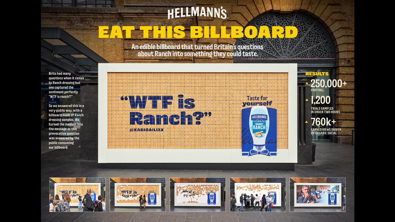 Eat This Billboard - Hellmann's Ranch - Hellmann's