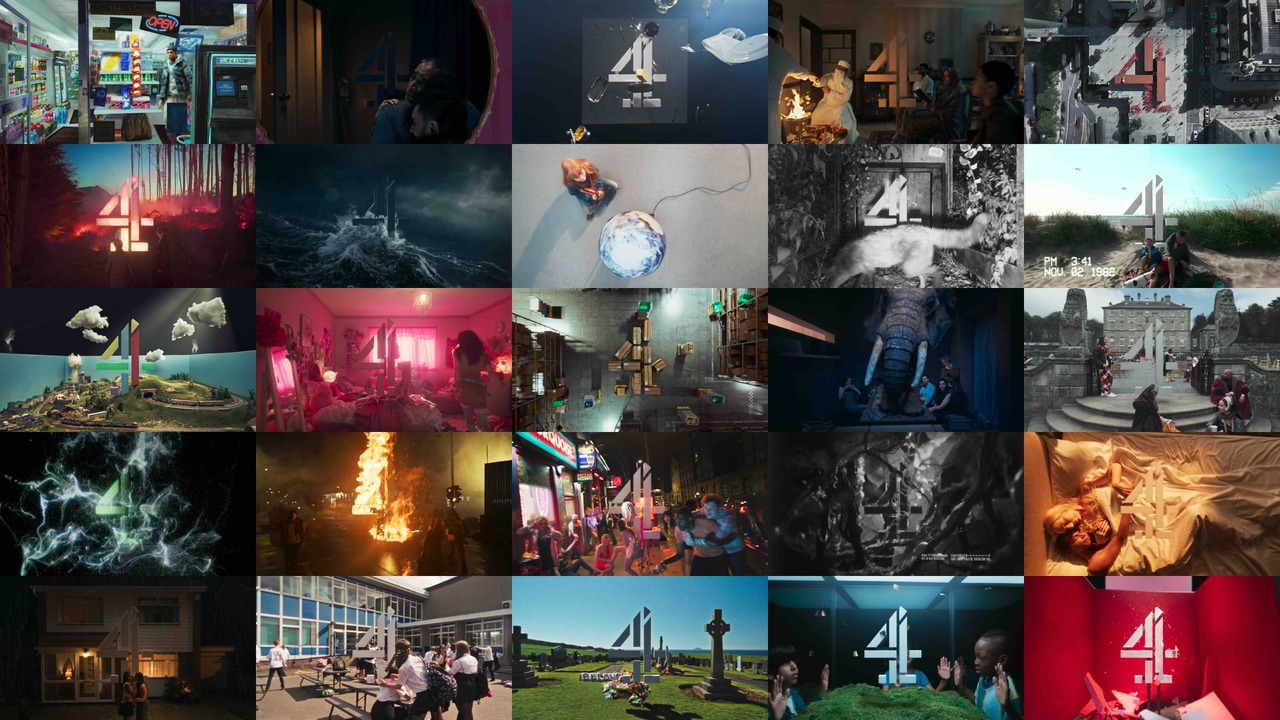 Channel 4 idents - Art Practice - 