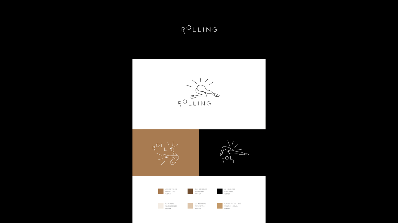 identidade visual Rolling - 2022 - Carolina Ribeiro