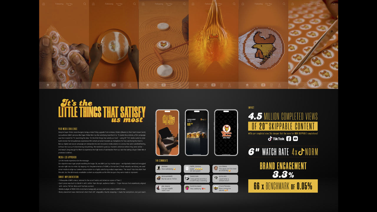 It’s the little things that satisfy us most - Super Slider - Chicken Licken®