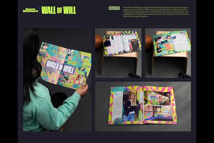 Wall of Will - Female Empowerment - Sport Illustrated Germany
