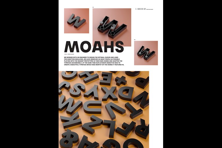 Wordbits — 3D Alphabet Magnet font - 3D Alphabet Magnet font - Wordbits