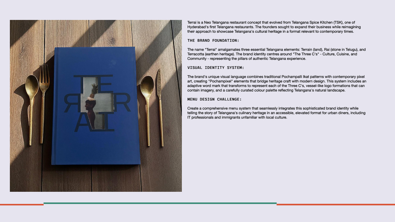 Terrai Menu - Terrai - Telangana Spice Kitchen