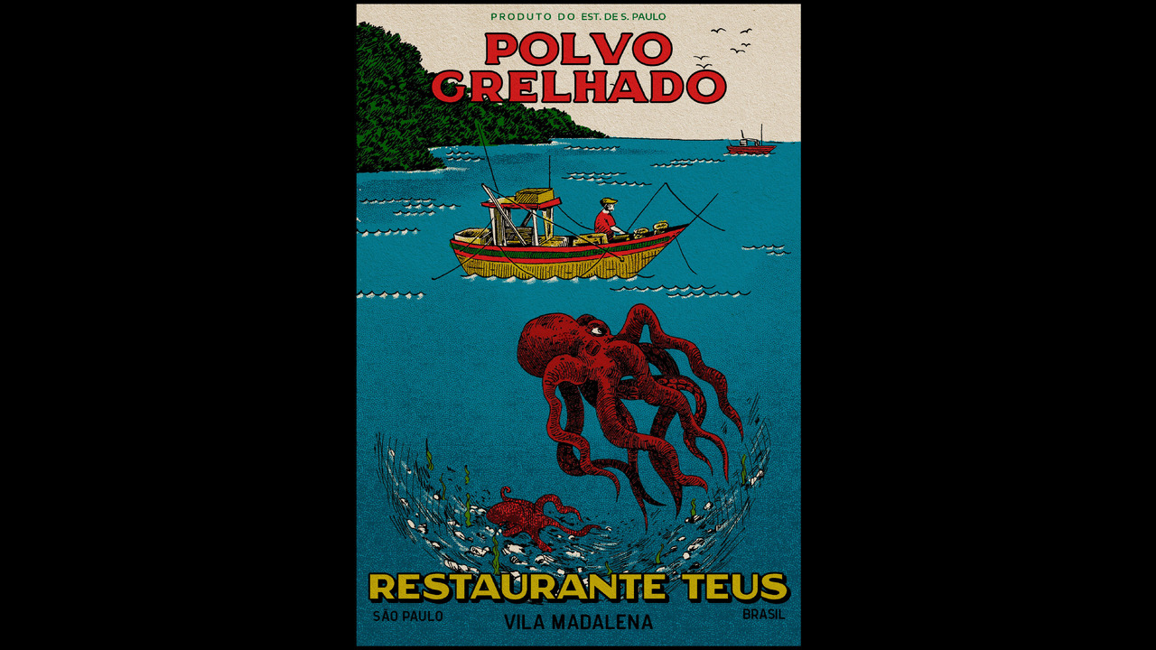 Cartazes Restaurante Teus - 2021 - Estúdio Arado