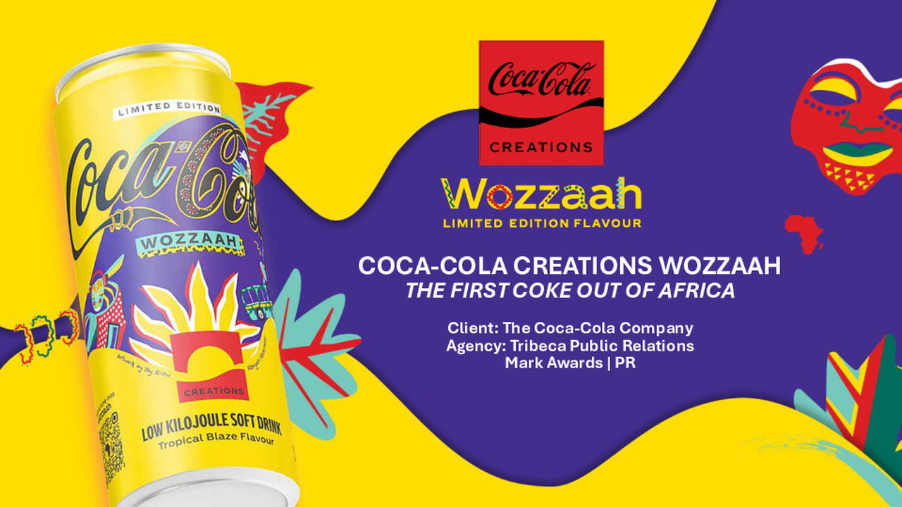 COCA-COLA CREATIONS WOZZAAH - THE FIRST COKE OUT OF AFRICA - Coca-Cola Wozzaah - The Coca-Cola Company