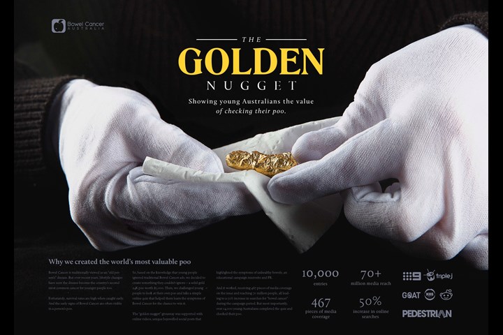 The Golden Nugget - Corporate - Bowel Cancer Australia