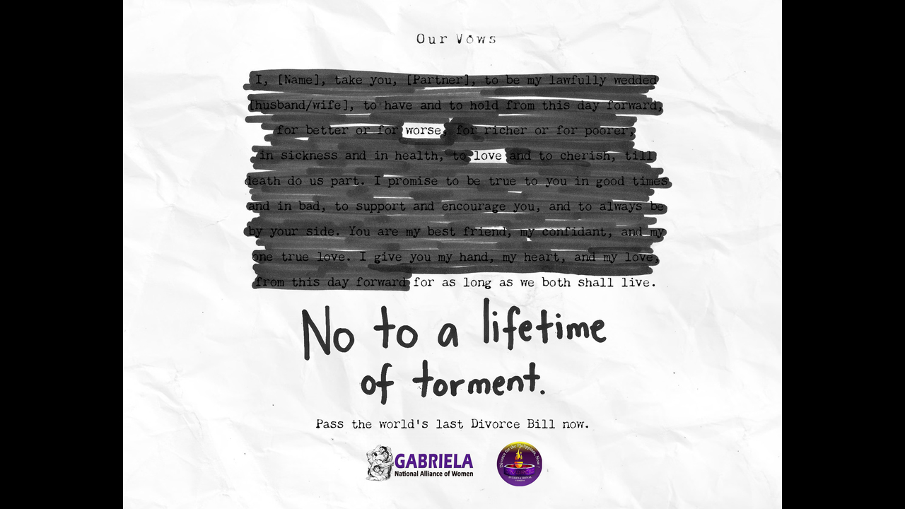 Blackout Vows by Gabriela - Non-Profit - Gabriela, The National Alliance of Women