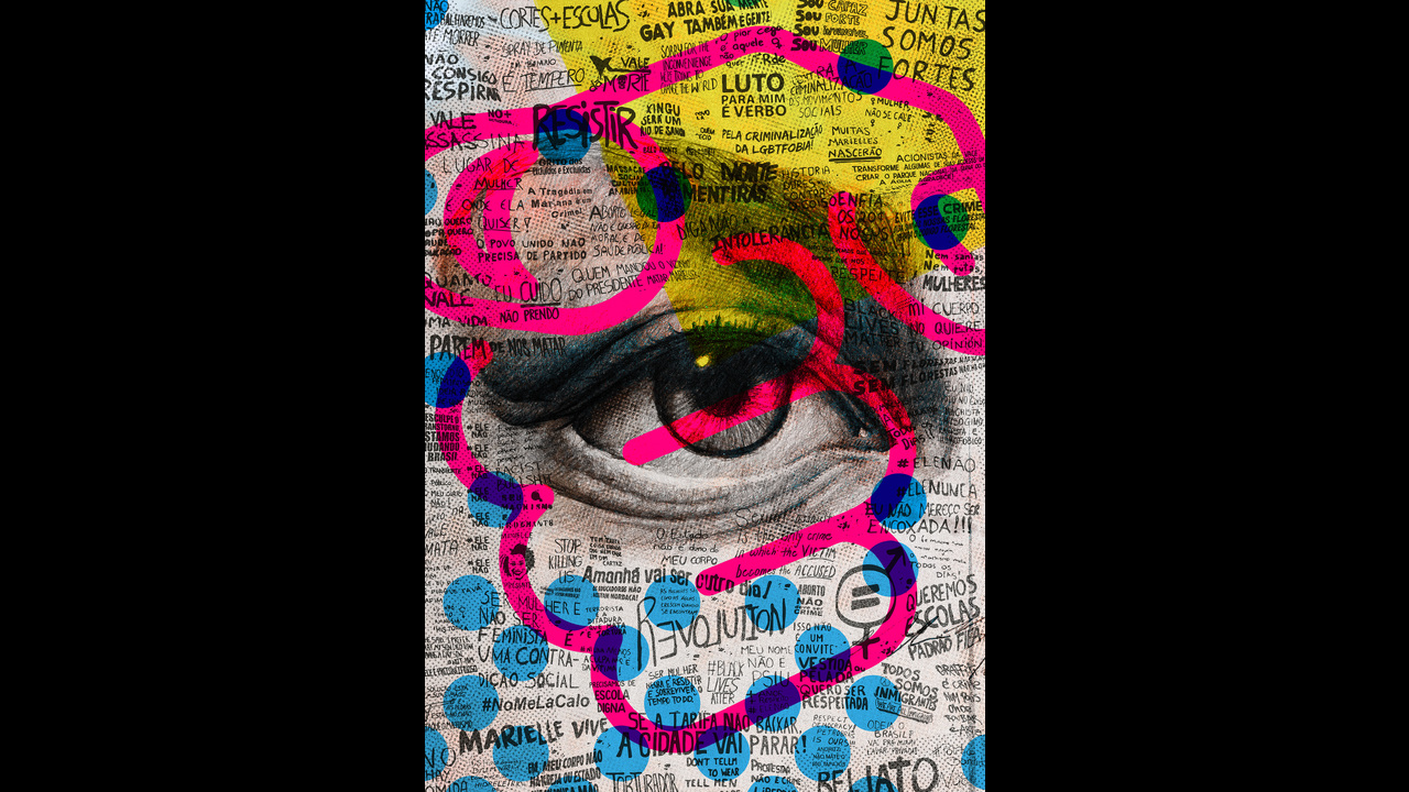 Poster O Olhar do Grito - 2019 - Montenegro Design