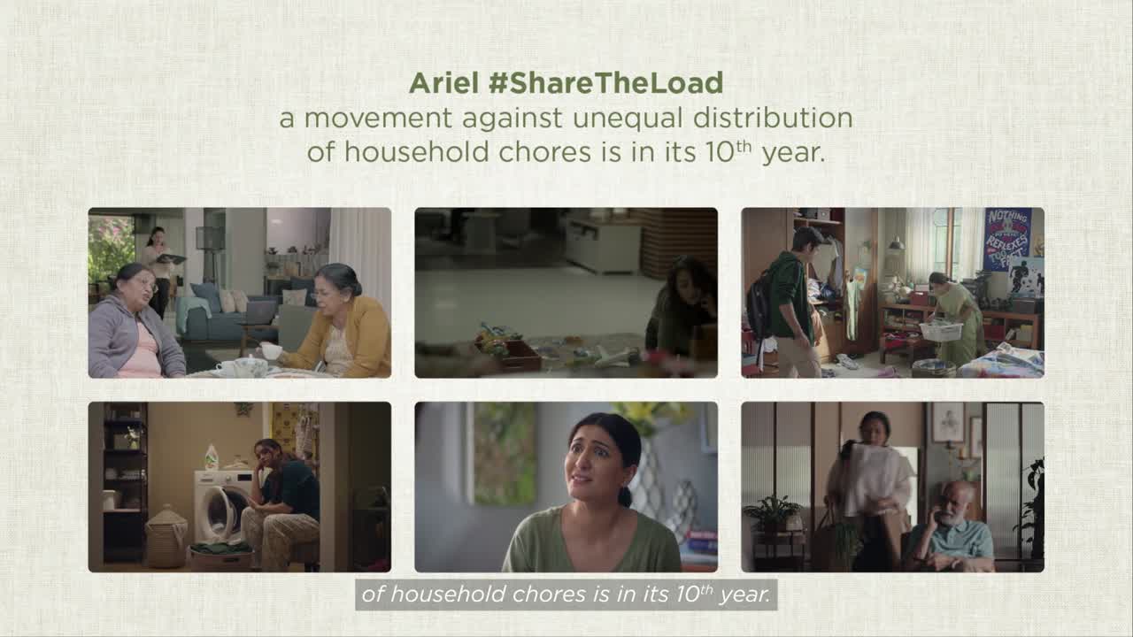 Ariel #ShareTheLoad (10 Years) - Detergent - Ariel India