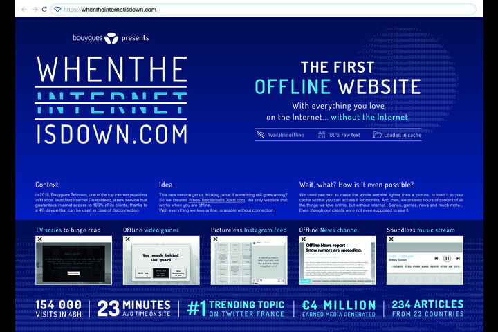 When the internet is down - Bouygues Telecom - Bouygues Telecom