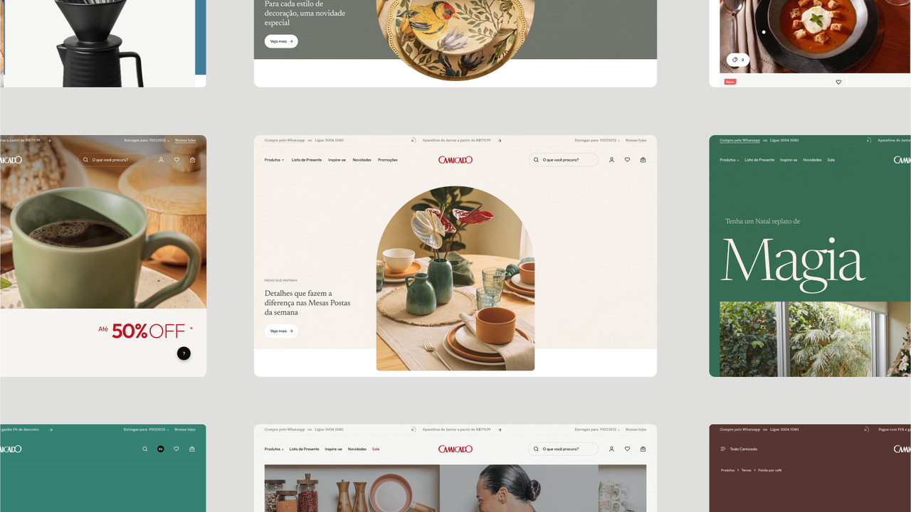 Camicado Web | por Work & Co - 2023 - 