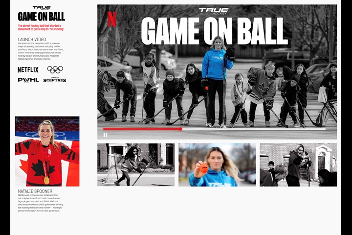 Game On Ball - True Hockey - True Hockey