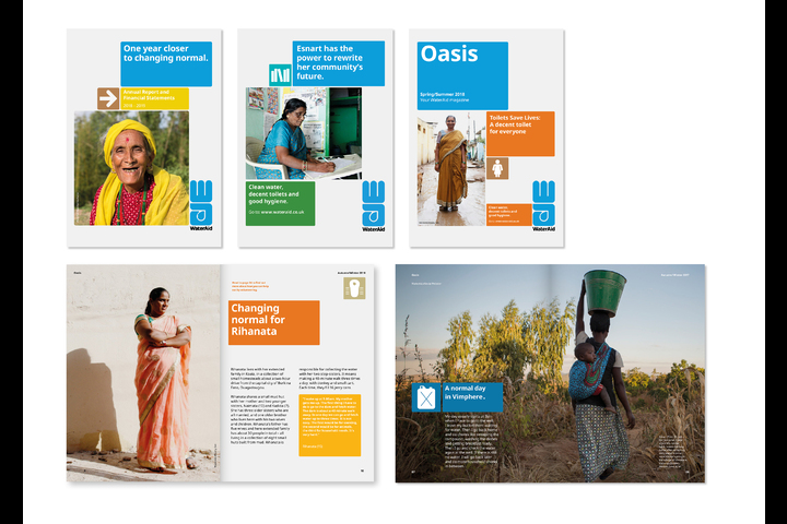 WaterAid Global Rebrand - Charity - WaterAid