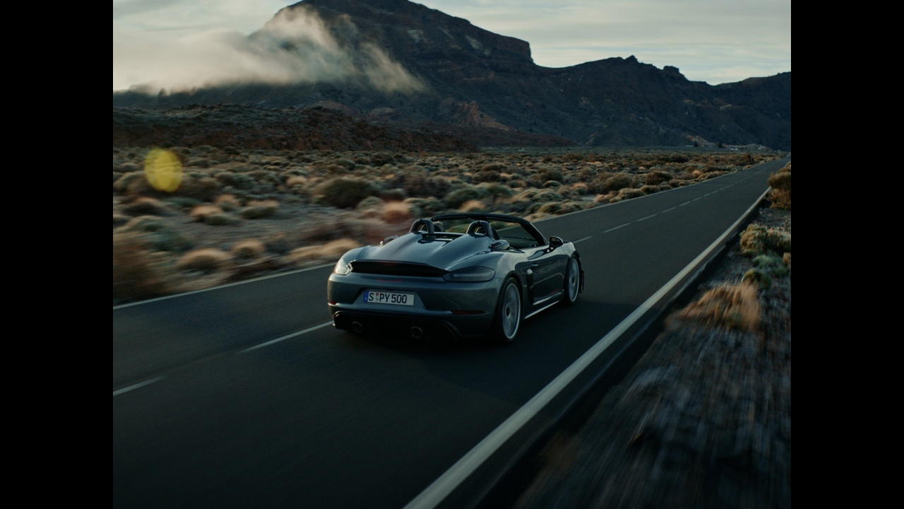 The new Porsche Spyder 718 RS - A Rebel unleashed - Saltwater Films - Porsche