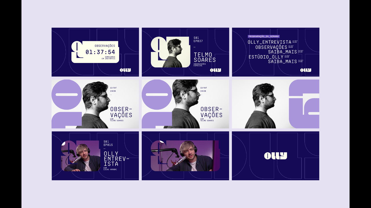 Nova identidade de marca Olly - 2024 - Cezar Bianchi