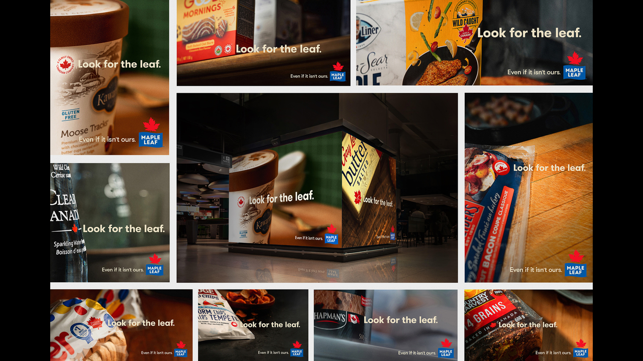 Look for the Leaf - Canadian-made grocery products - Maple Leaf Foods