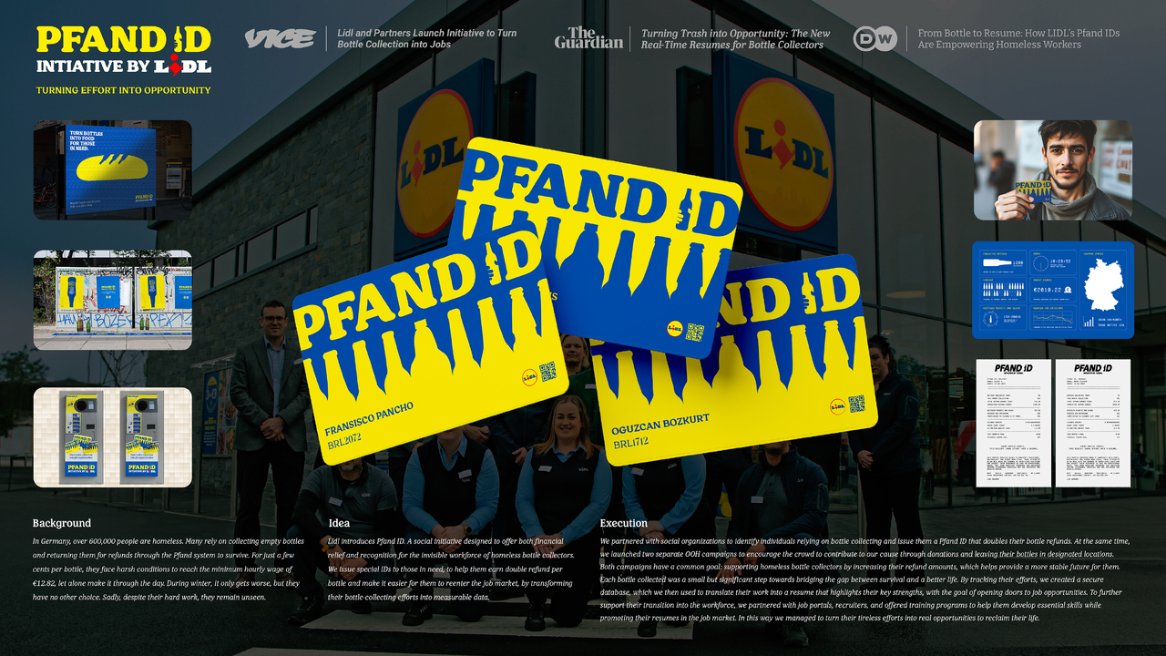 Pfand ID - Miami Ad School Berlin - Lidl