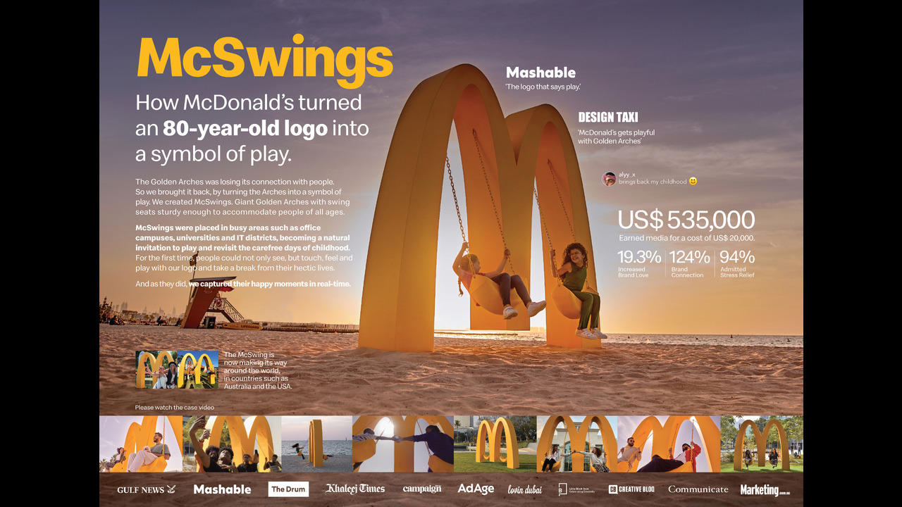 McSwings - McDonald's brand - McDonald's