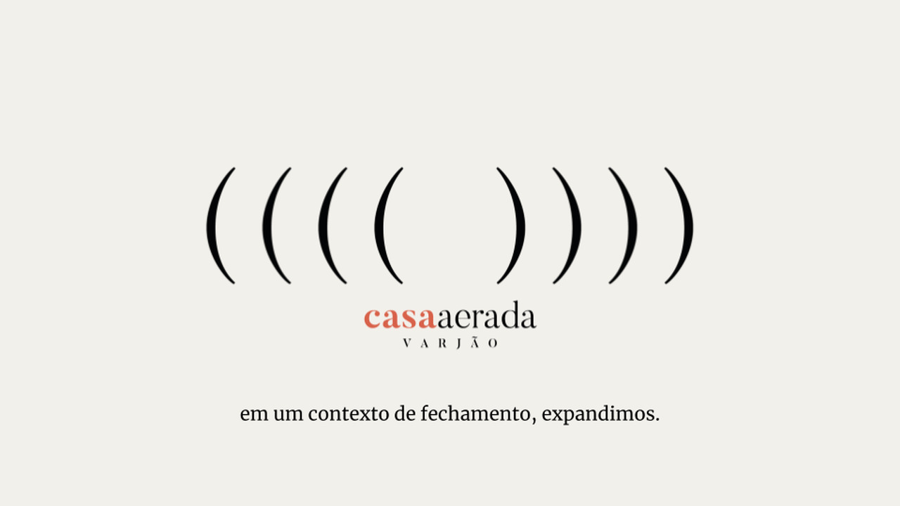 Sistema de identidade visual para Casa Aerada Varjão - 2021 - Gui Lopes