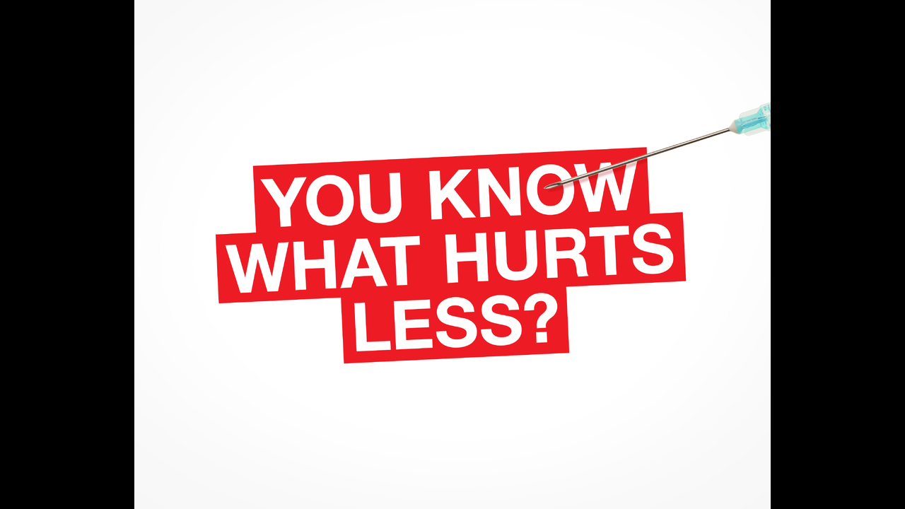 You Know What Hurts Less? - Blood Donation - Blutspendedienst des Bayerischen Roten Kreuzes