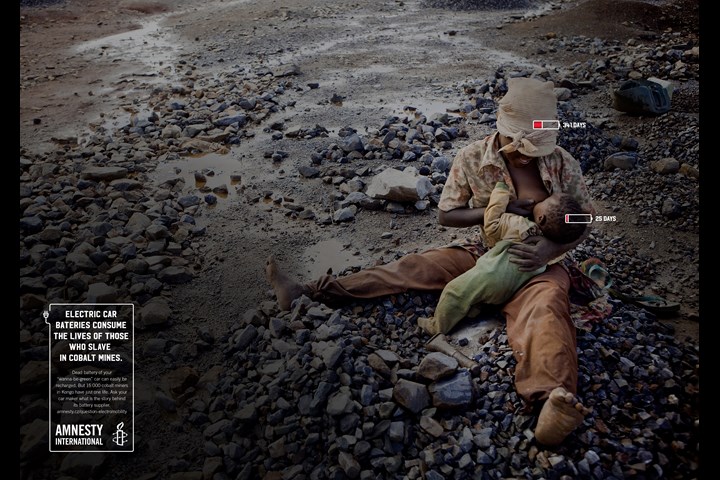Electric Slaves - Photography - Amnesty International