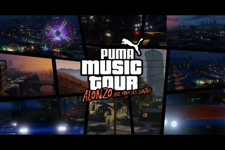 PUMA Alonzo's Virtual Music Tour on GTA - Athletic and casual footwear, apparel and accessories - PUMA