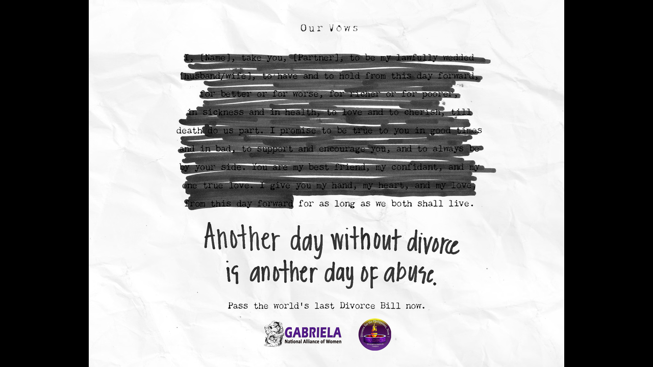 Blackout Vows by Gabriela - Non-Profit - Gabriela, The National Alliance of Women