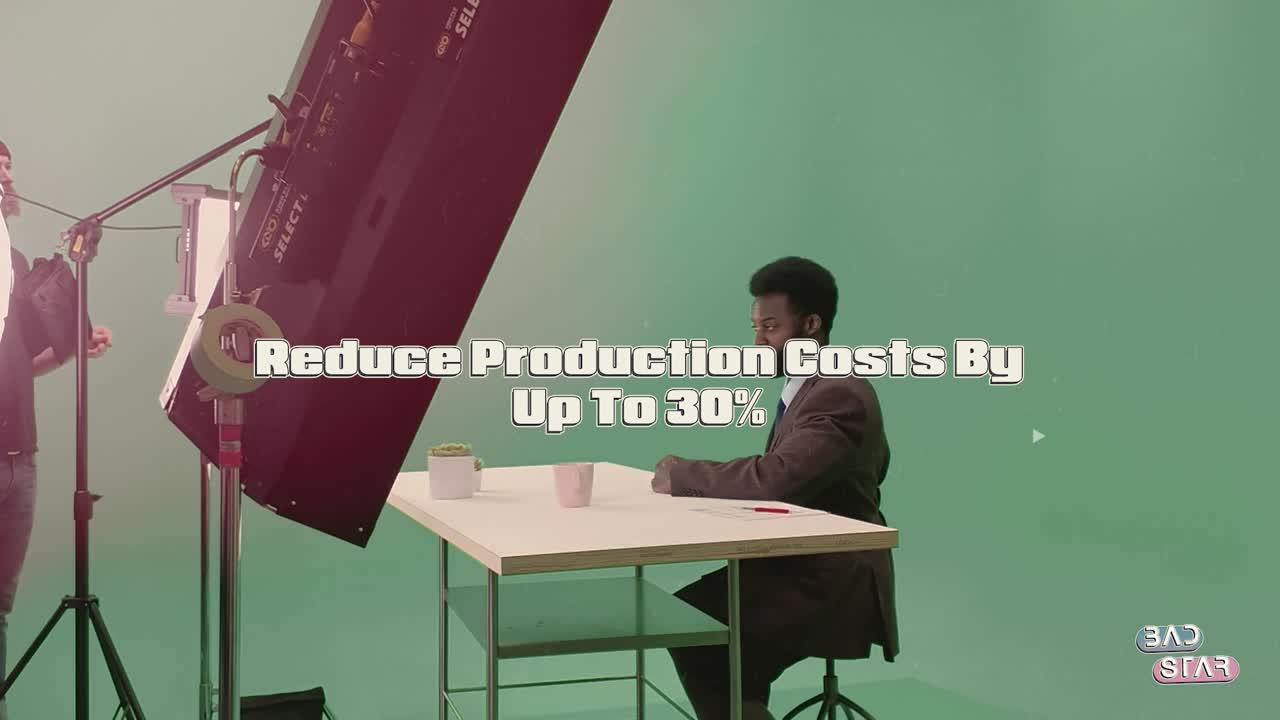 Green Screen Virtual Production - Cut Costs, Reduce Emissions and Unlock Unlimited Creative Possibilities - BAD STAR Studios - BAD STAR Studios is a creative studio rethinking how content gets made. We mix thoughtful planning with virtual production to reduce waste, cut emissions, and stay aligned with the UN’s SDGs. Our process delivers standout creative with a lighter footprint — including CO₂e reports — helping brands make smarter, more sustainable content with a team that genuinely cares.