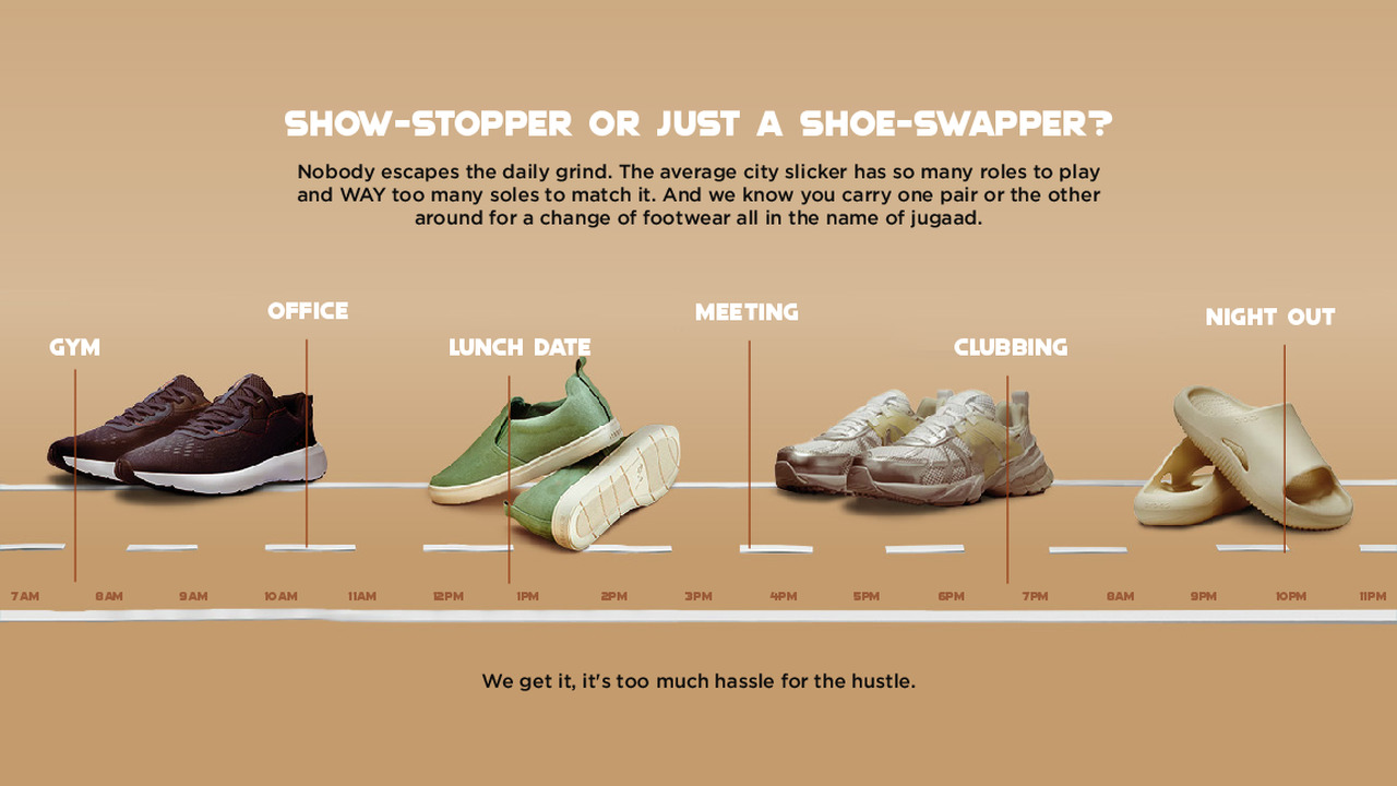 Flip-Kicks: The shoe with a sidekick. - - 