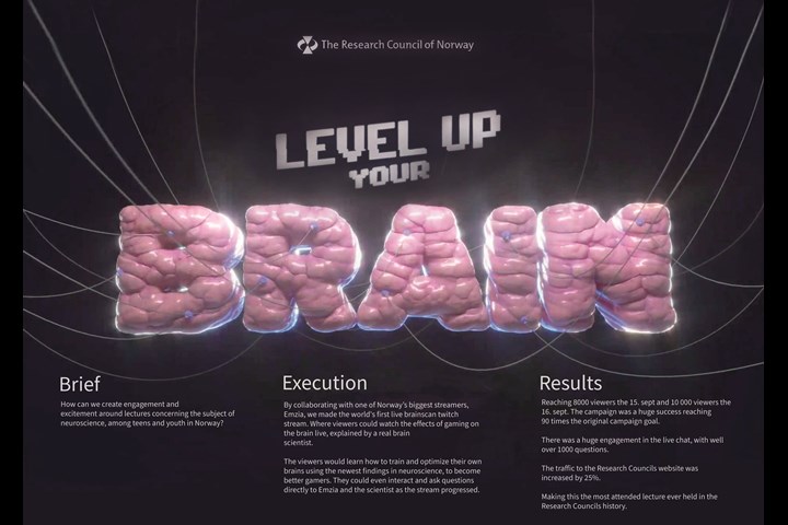 Level Up Your Brain - The Research Council of Norway - The Research Council of Norway
