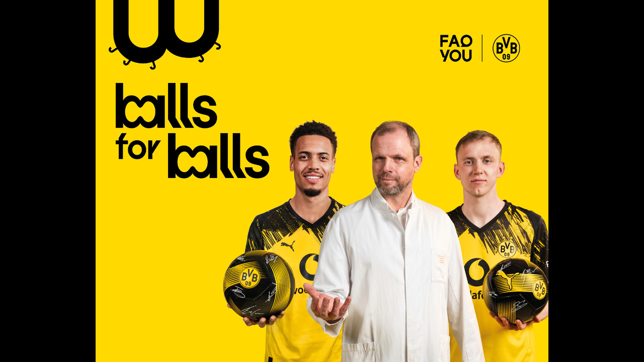 Balls for Balls - Health Awareness & Advocacy - FAQ YOU / Borussia Dortmund
