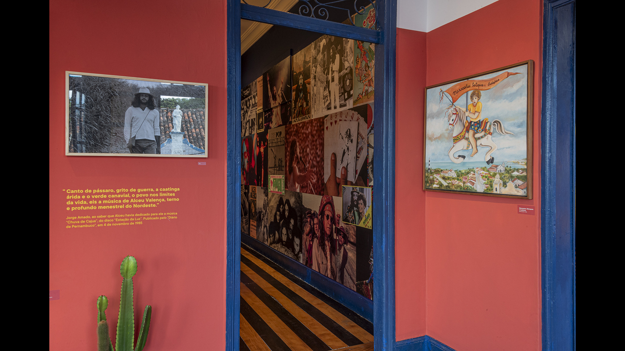 Exposição Alceu Valença • Uma geografia visceral nordestina - 2024 - OBLÍQUO